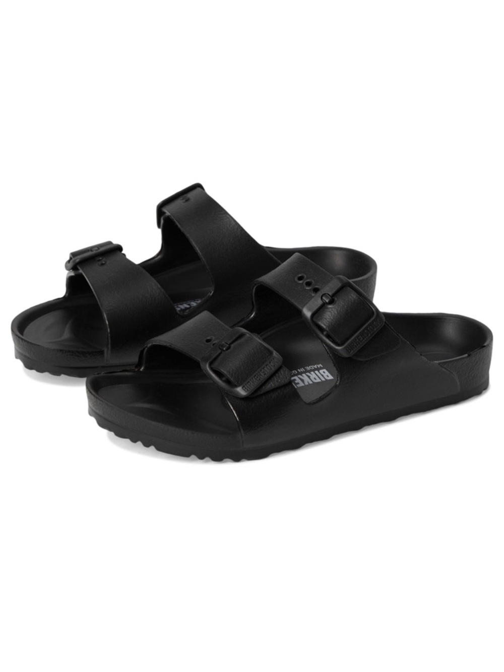 Birkenstock Kids Black EVA Arizona Two-Strap Sandals youth 34 (3-3.5 )